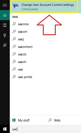 Detailed instructions on how to turn off User Account Control (UAC) on Windows 10