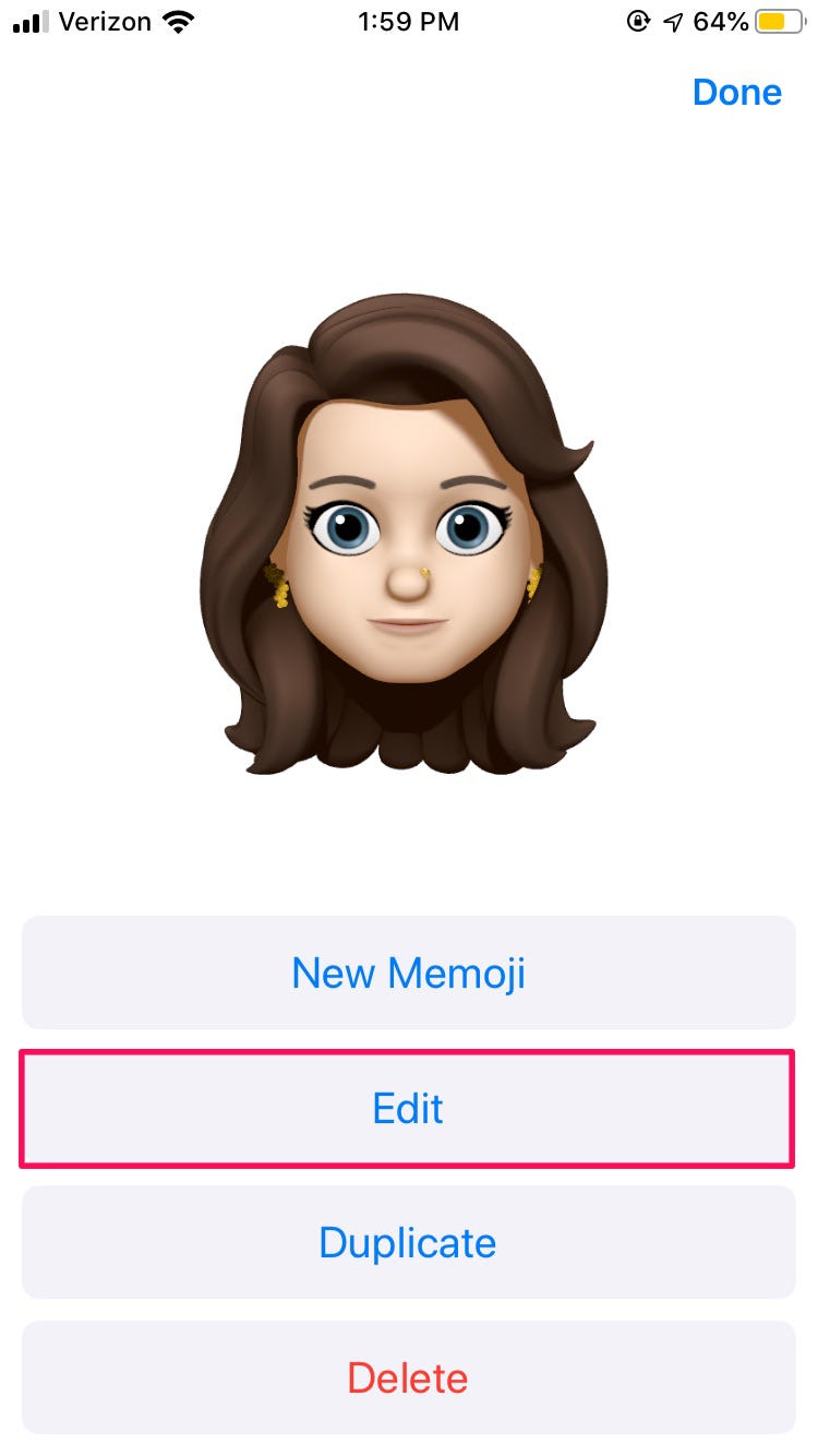 How to Edit Your Memoji in iOS 13 on iPhone