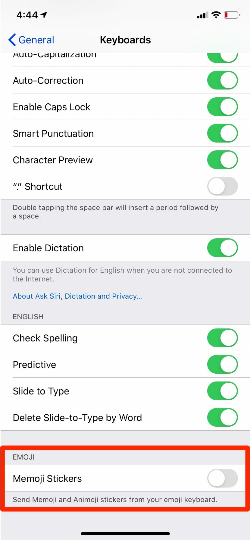 Hướng dẫn cách tắt Memojis trong iOS 13, iPadOS và cách tắt bàn phím Memoji