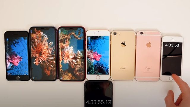 Thử so kè thời lượng pin của iPhone SE 2020 với các đàn anh tiềm nhiệm: Liệu phần thắng sẽ thuộc về ai? 5 Thử so kè thời lượng pin của iPhone SE 2020 với các đàn anh tiềm nhiệm: Liệu phần thắng sẽ thuộc về ai? 5