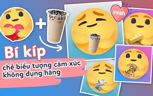 Bí kíp tự chế biểu tượng cảm xúc ‘thương thương’ không đụng hàng