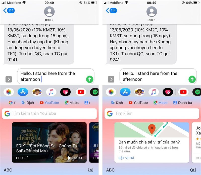 Hướng dẫn dịch ngôn ngữ trực tiếp trên thời gian thực bàn phím iPhone