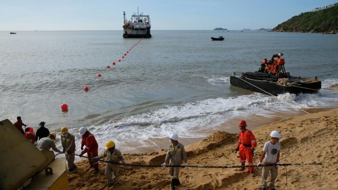 Việt Nam có thêm tuyến cáp quang biển SJC2, cập bờ tại Quy Nhơn 2 Việt Nam có thêm tuyến cáp quang biển SJC2, cập bờ tại Quy Nhơn 2