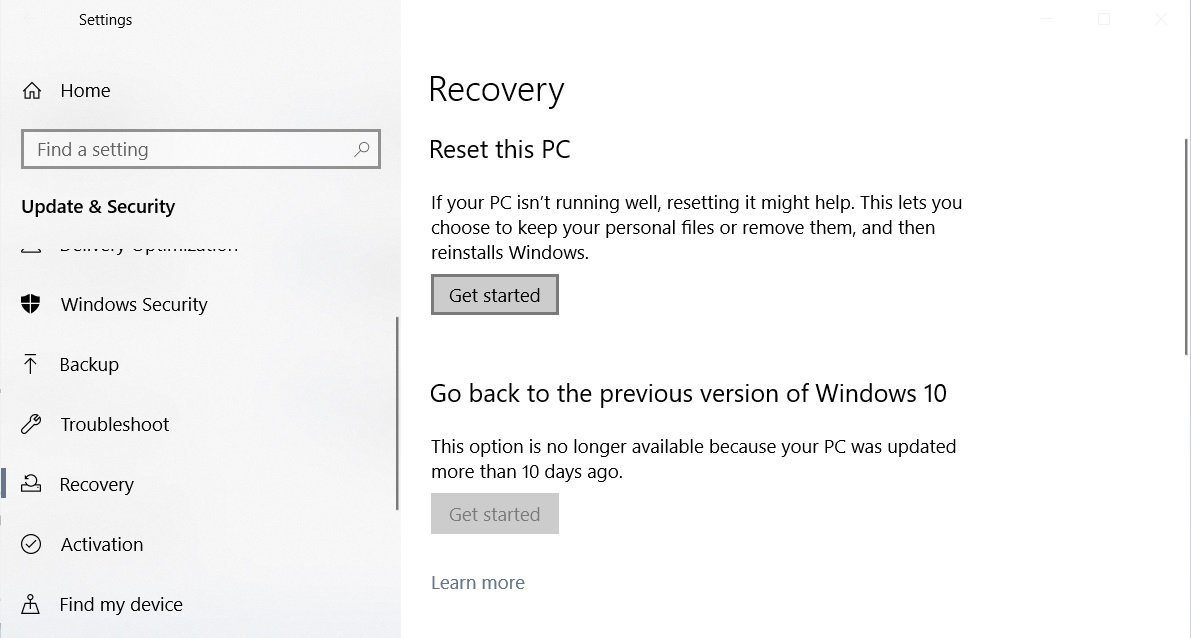 How to reinstall Windows 10 using Microsoft's Cloud Recovery