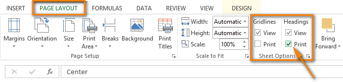 Cách lặp lại tiêu đề trong Excel khi in