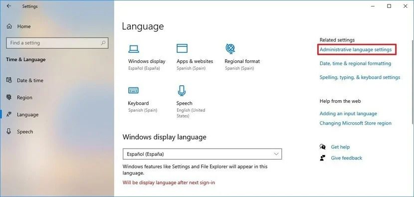Thay đổi ngôn ngữ Windows 10 - tưởng khó mà lại dễ Thay đổi ngôn ngữ Windows 10 - tưởng khó mà lại dễ