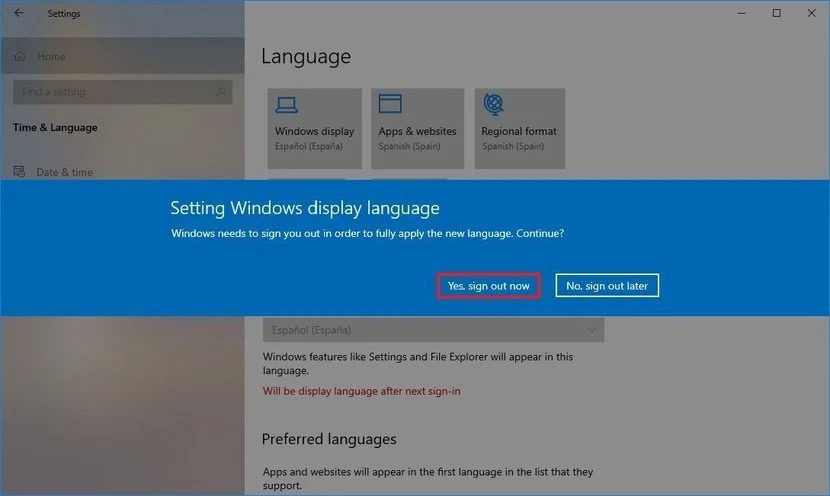Thay đổi ngôn ngữ Windows 10 - tưởng khó mà lại dễ Thay đổi ngôn ngữ Windows 10 - tưởng khó mà lại dễ