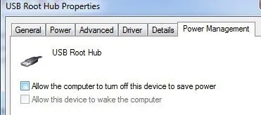 USB Device Not Recognized type