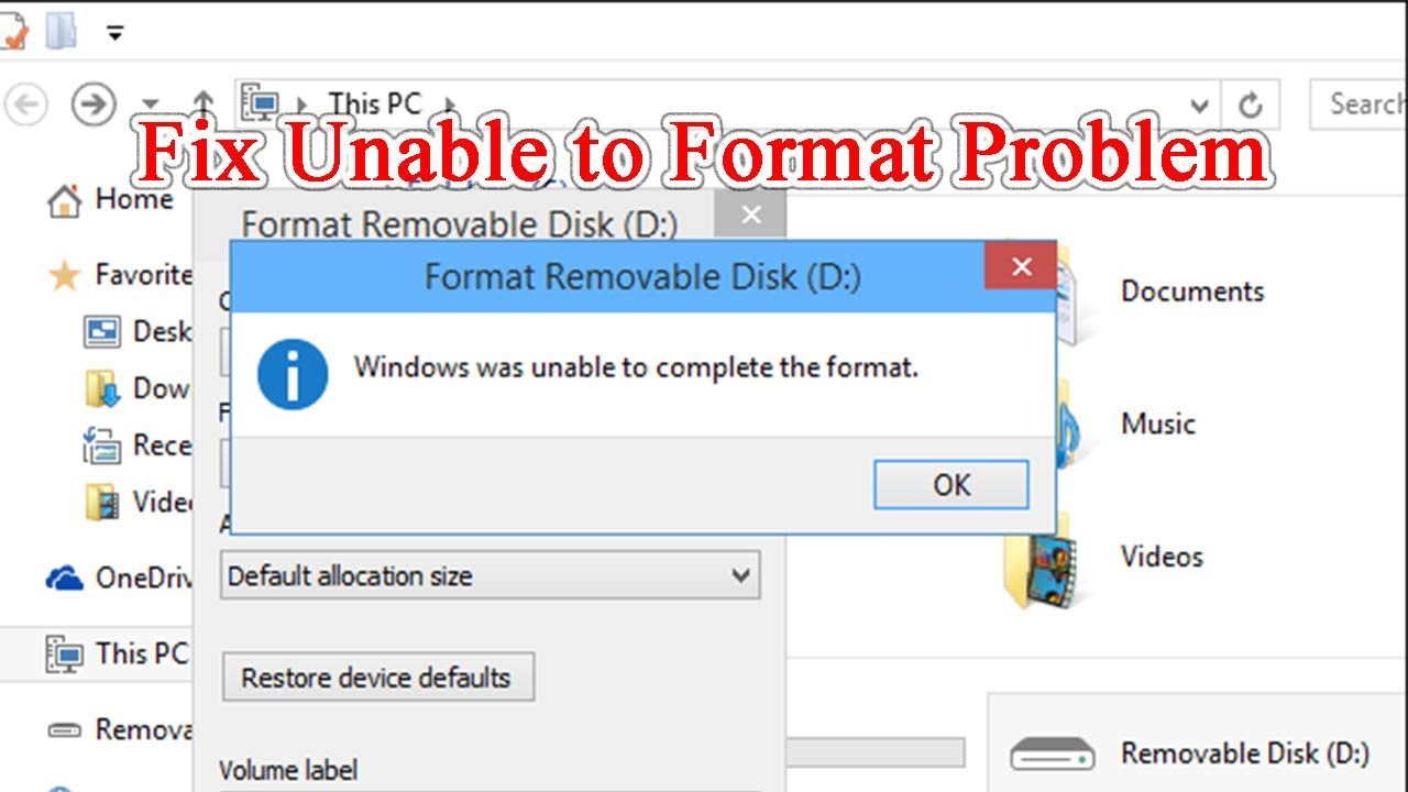 USB không format được? 7 mẹo sửa lỗi format USB tận gốc