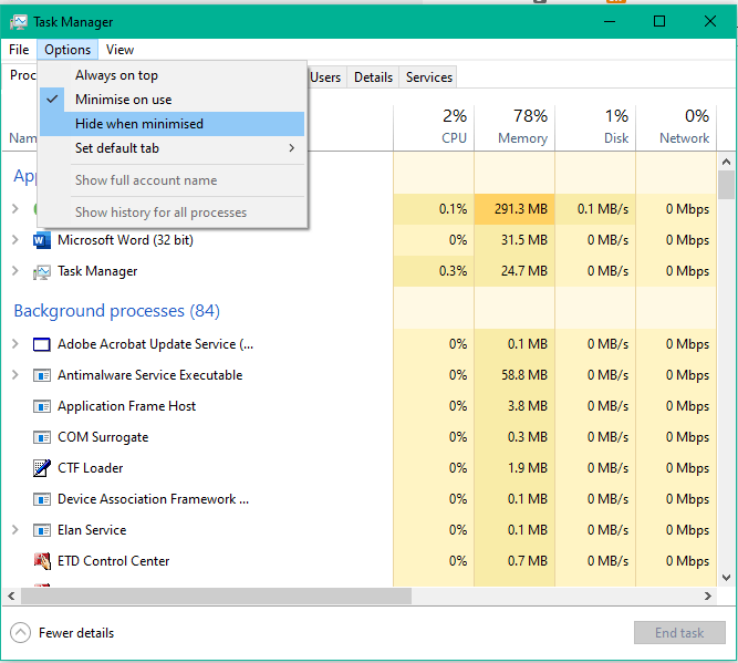 Cẩm nang toàn tập về Windows Task Manager - bạn đã biết chưa? (phần 1) Cẩm nang toàn tập về Windows Task Manager - bạn đã biết chưa? (phần 1)