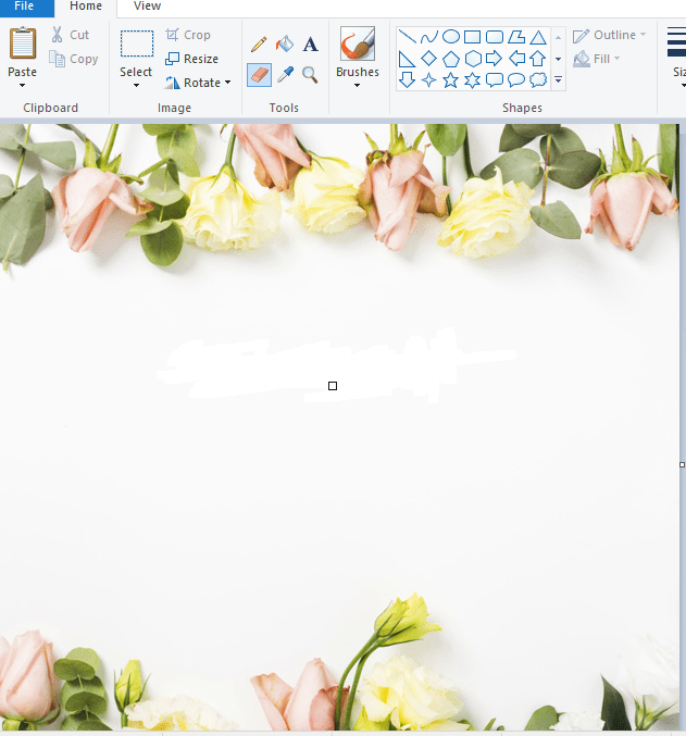 Revealing how to separate text from photos with Paint, 60 seconds is done