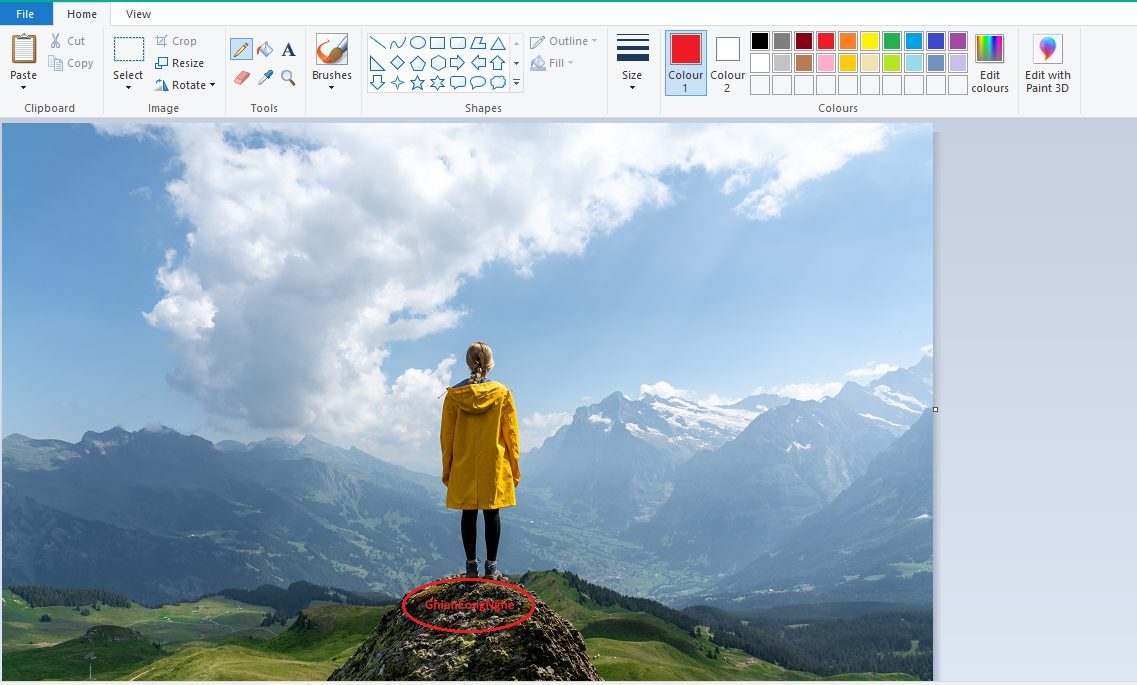 Revealing how to separate text from photos with Paint, 60 seconds is done