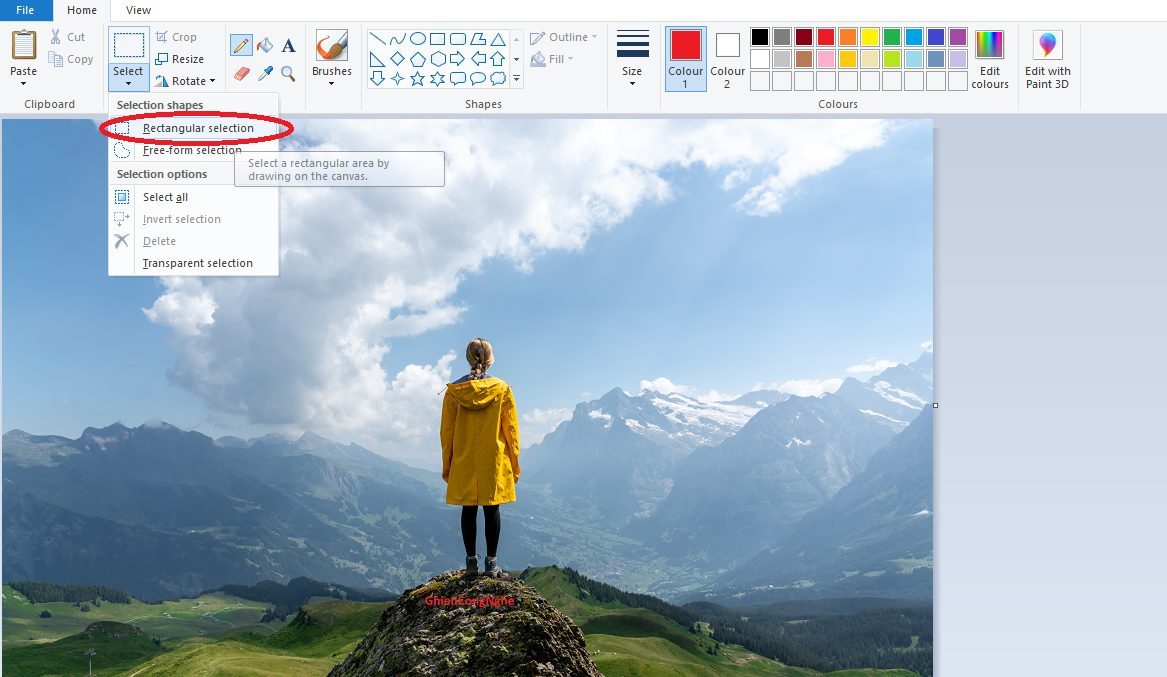 Revealing how to separate text from photos with Paint, 60 seconds is done