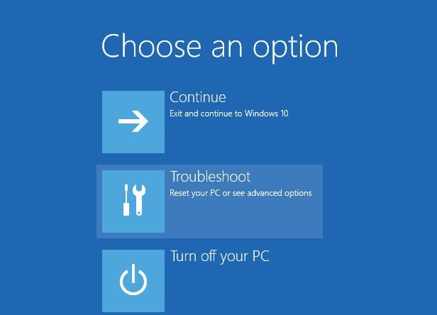 fix lỗi start menu win 10
