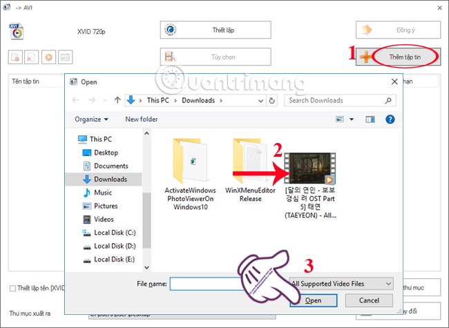 giảm dung lượng video theo format factory