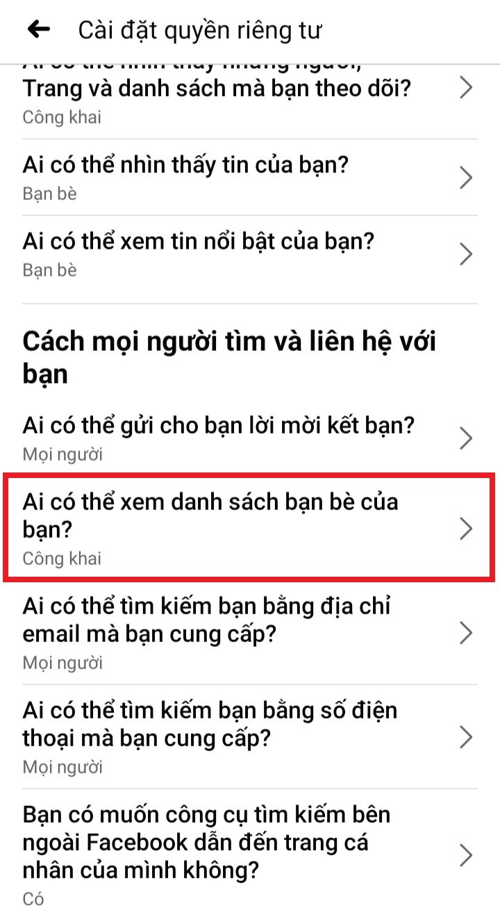 Ẩn bè bạn bên trên Facebook vày Android nhập một nốt nhạc với thủ pháp siêu đơn giản