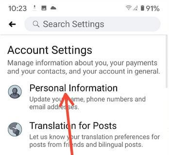 Cách đổi số điện thoại Facebook trên Messenger