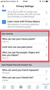 Gợi ý 2 cách khóa Facebook trên điện thoại cực đơn giản 3