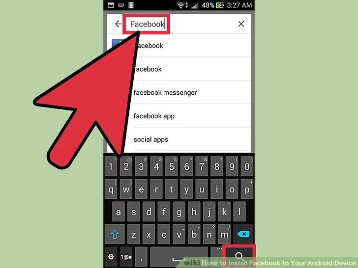Cách tải Facebook cho Android để kết bạn với người thân quen