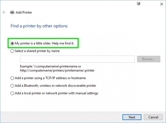 cách cài máy in cho win 10