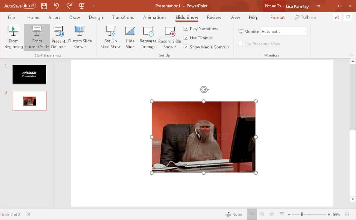Giúp bài thuyết trình của bạn thêm màu sắc với 4 cách chèn ảnh GIF vào PowerPoint đơn giản