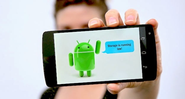 Cách tăng bộ nhớ trong cho Android