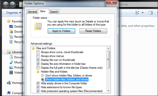 How to show hidden files on Windows, even the most mysterious files