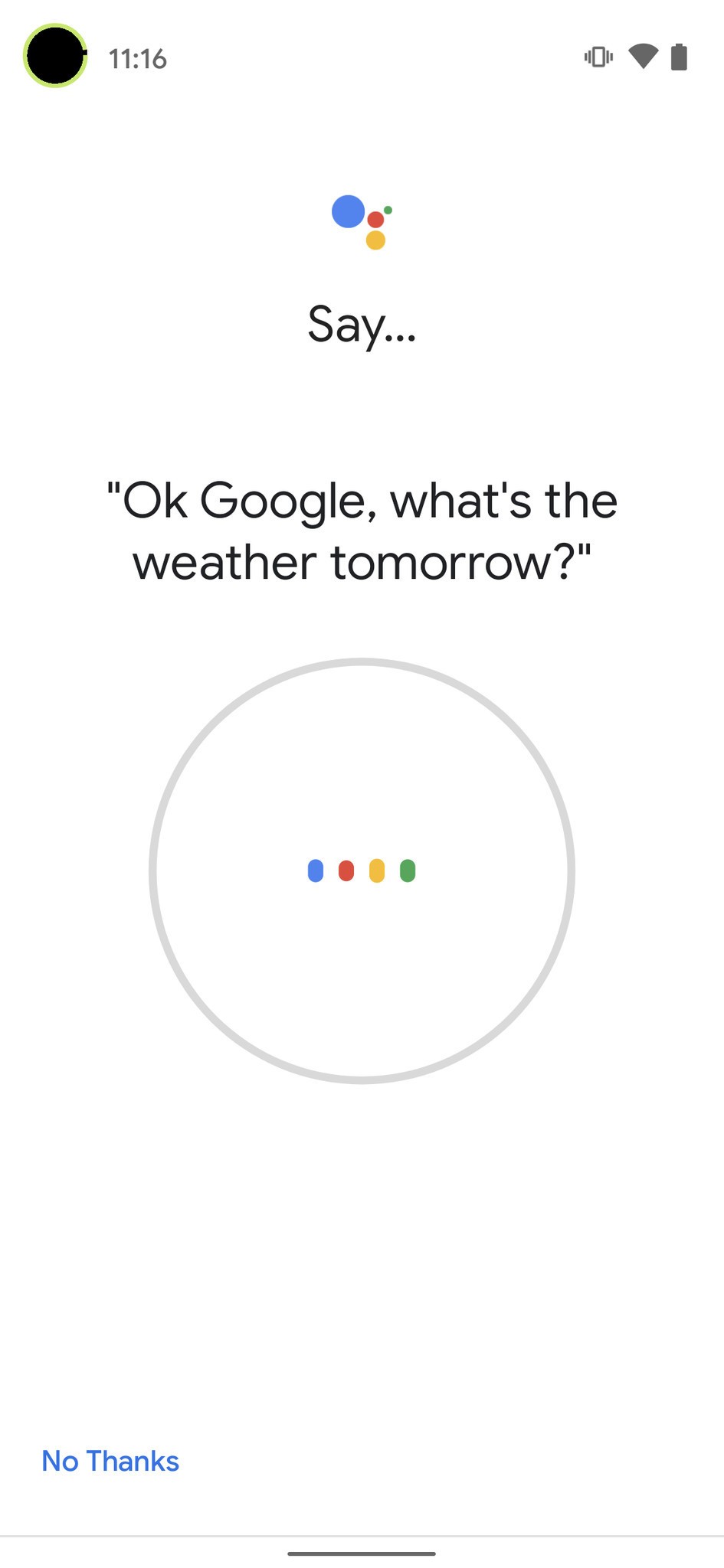 Bật tính năng Voice Match của Google Assistant
