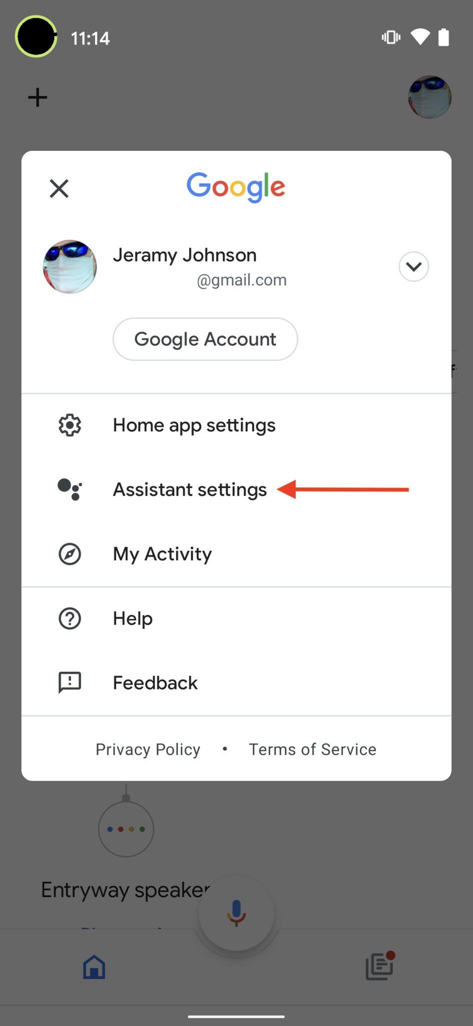 Bật tính năng Voice Match của Google Assistant