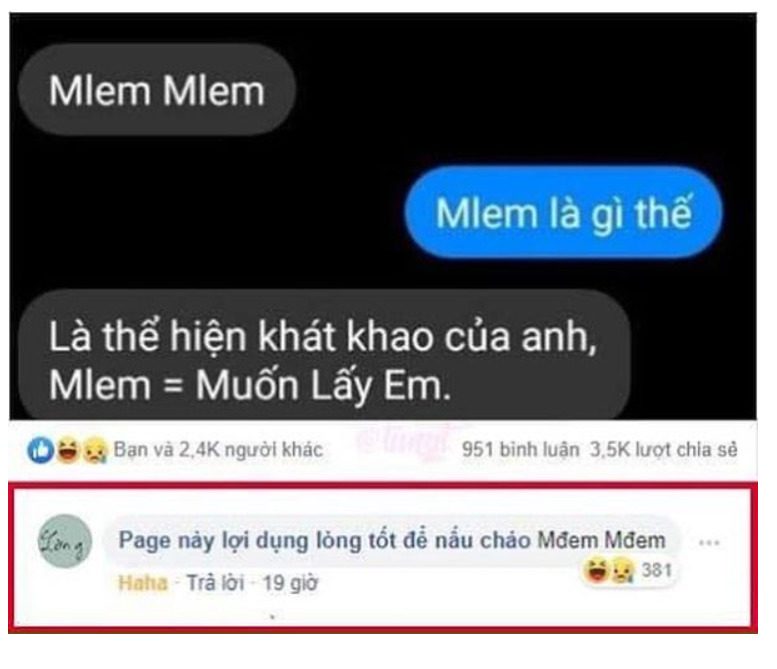 Mlem Mlem là gì? Nguồn gốc và ý nghĩa của Mlem Mlem trên Facebook