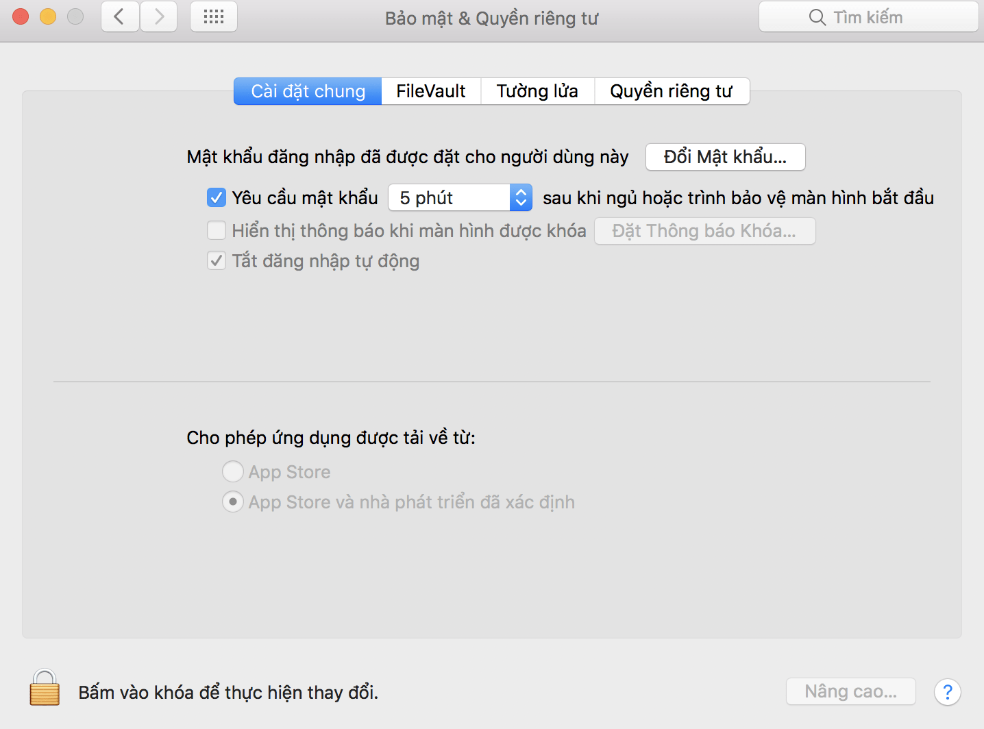 Cách mở ứng dụng khi hiện cảnh báo macOS cannot verify that this app is free from malware