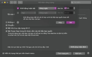 Tổng hợp 2 cách hẹn giờ tắt máy tính Mac cực kỳ đơn giản