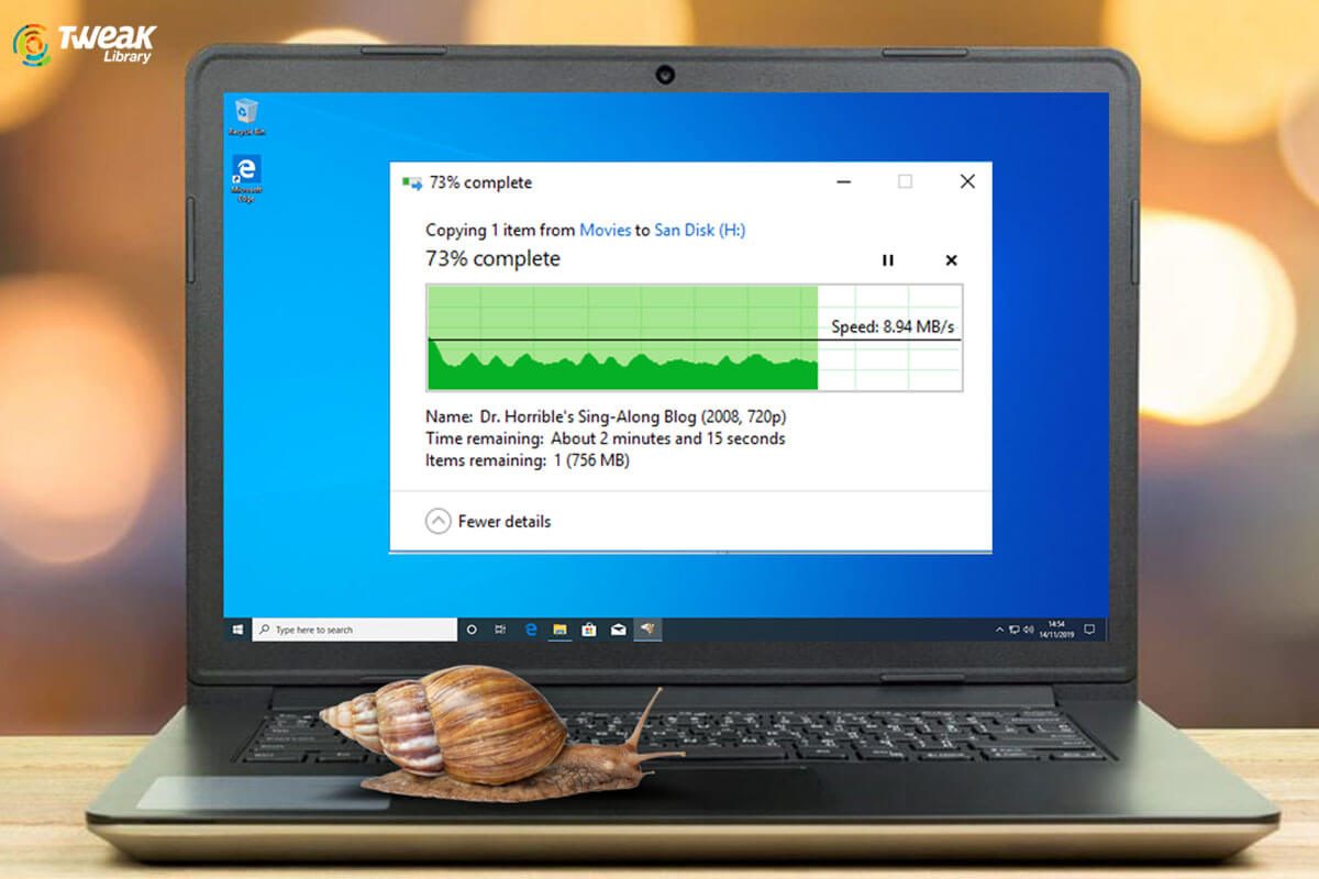 Increase copy speed for USB on Windows 10 everyone should know