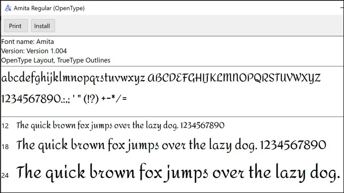 How to install fonts for Windows 10 permanently, install once and use forever
