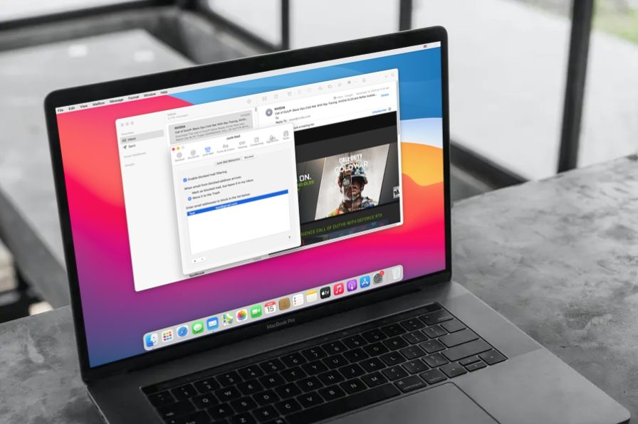 chặn và bỏ chặn email cho Macbook