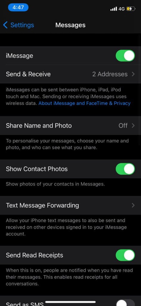 Khắc phục nhanh iPhone không kích hoạt được iMessage