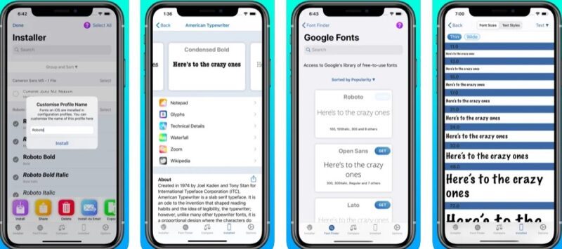 Top 5 app font chữ đẹp cho iPhone, iPad tốt nhất