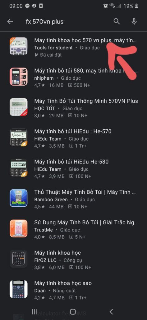 Hướng dẫn giả lập máy tính Casio FX 570VN Plus cho Android