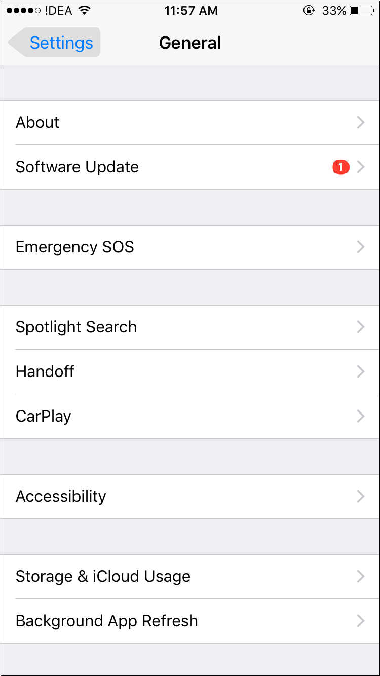 Detailed instructions on how to update iOS to the latest version