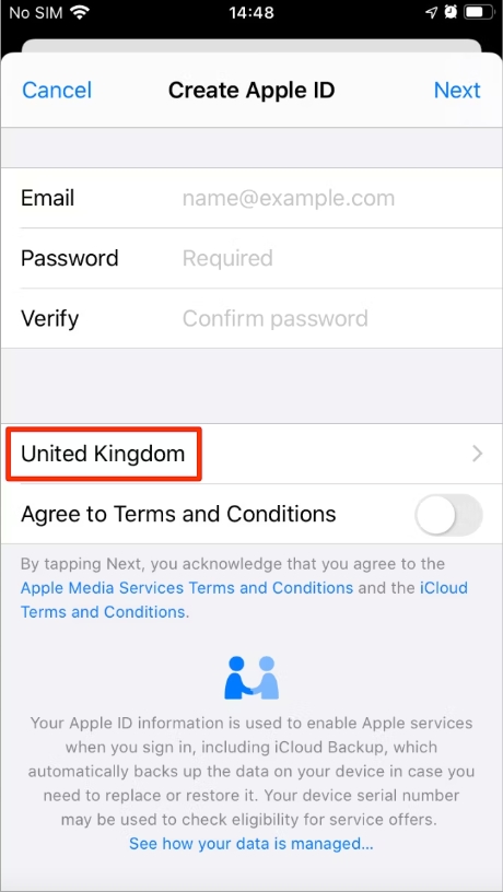 Sử dụng tài khoản Apple ID tạm thời chuyển vùng App Store