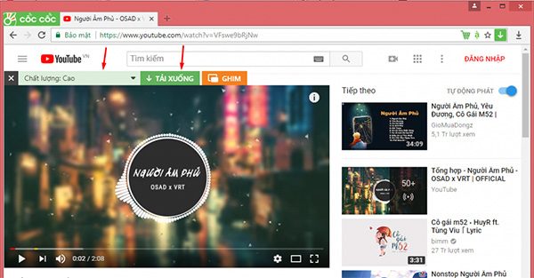 cách tải video trên youtube
