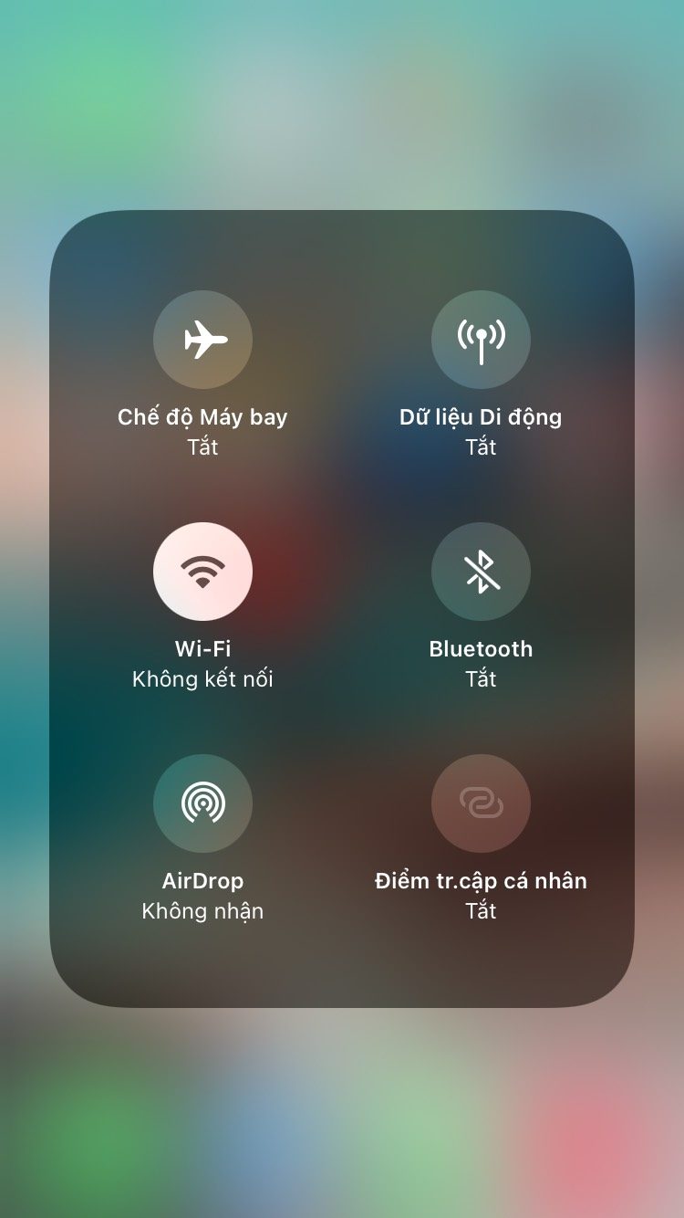 AirDrop khong nhan
