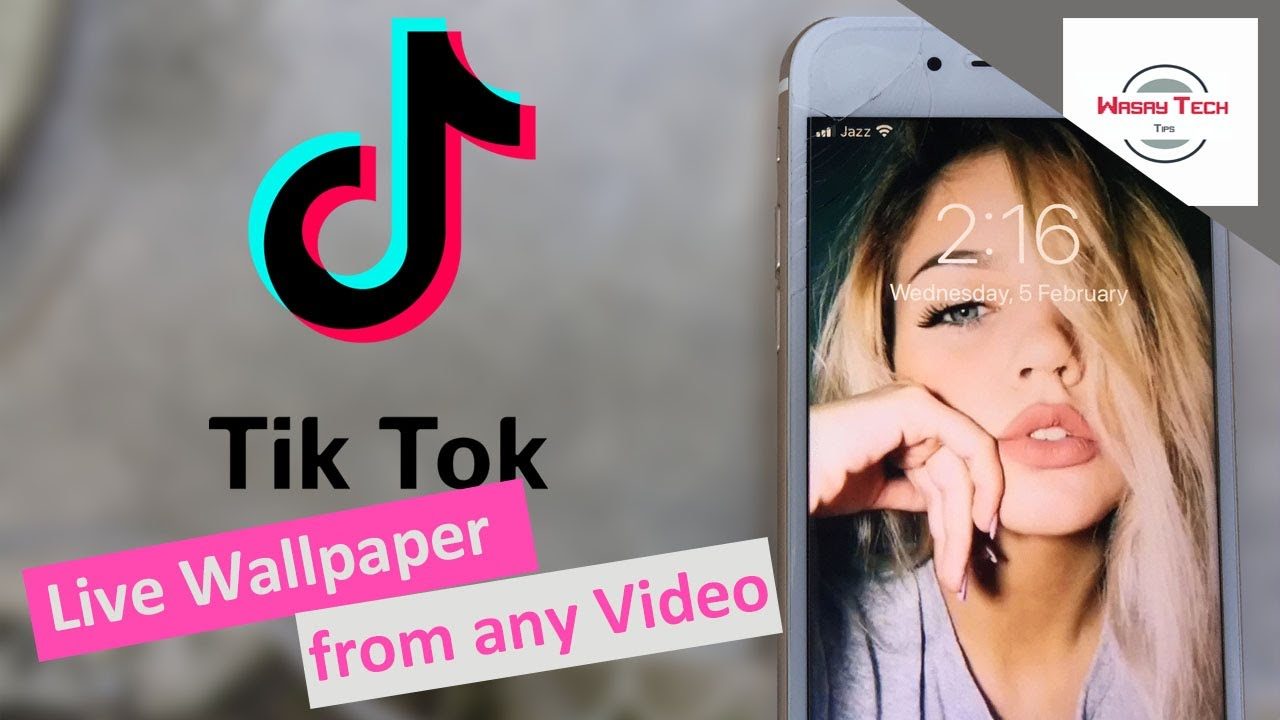 How to get Tik Tok video as wallpaper to add more vividness