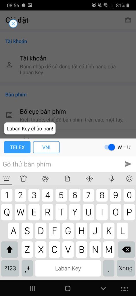 Thử dùng bàn phím iPhone cho Android. Quên luôn bàn phím gốc