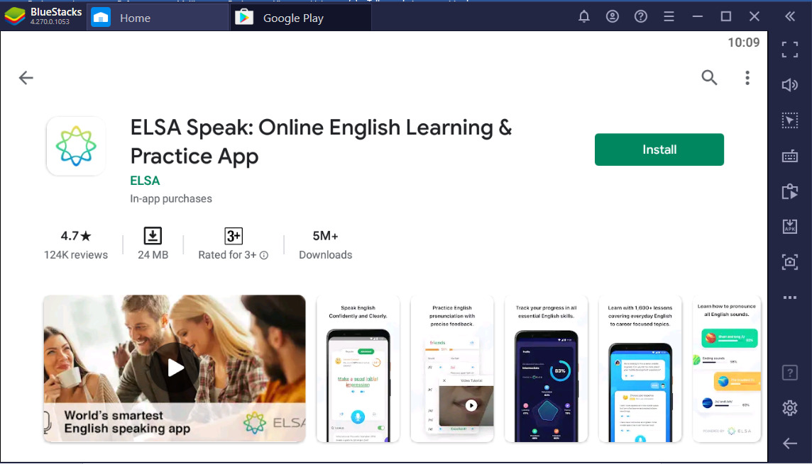 Hướng dẫn tải phần mềm ELSA Speak cho máy tính để con học tiếng Anh trên màn hình lớn