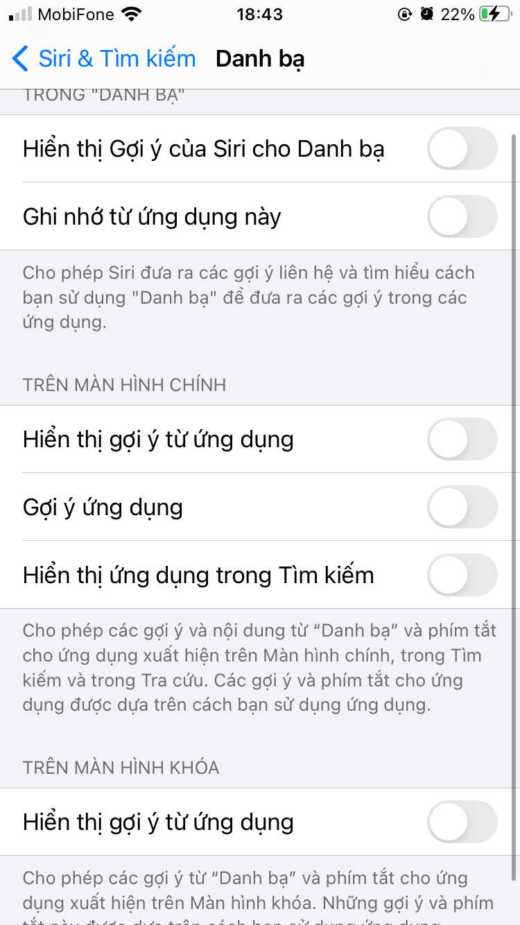 cach an danh ba tren iPhone 14
