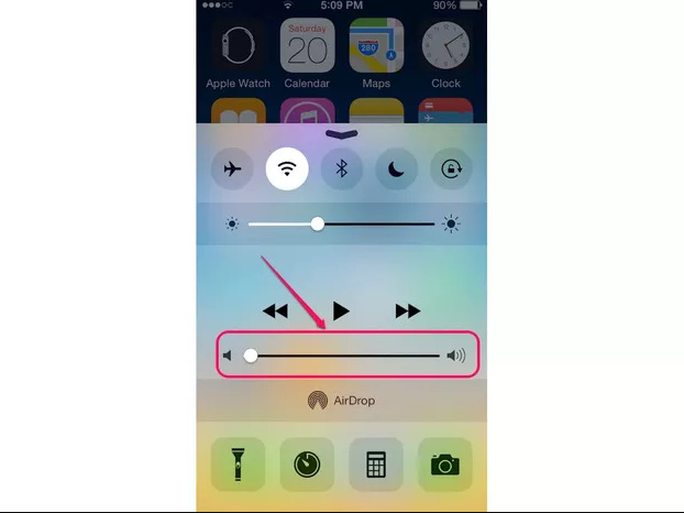 cách bật âm thanh bàn phím iPhone 4