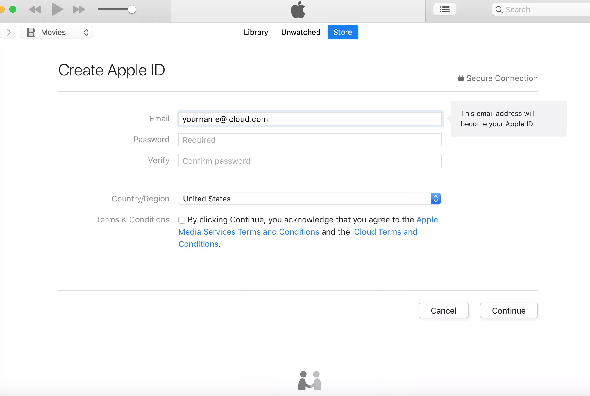 How to sign up for iCloud for new mats