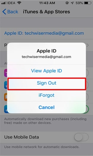 Gợi ý 4 cách đăng xuất ID Apple mà không cần mật khẩu