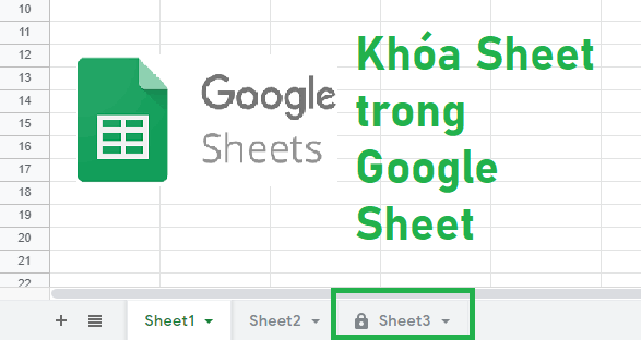 cach khoa sheet nhập google sheet 000